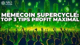 PROFIT MILIARAN! TOP 3 TIPS MAXIMAL PROFIT DI MEMECOIN SUPERCYCLE & BULL MARKET 2025