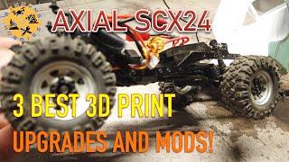 1/24 Scale Axial SCX24 | 3 Best 3d Print Upgrades and Mods