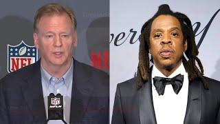 Roger Goodell Reacts To Jay-Z Civil Lawsuit