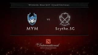 MYM vs Scythe.SG - Winner Quarterfinal - Dota 2 International - English Commentary