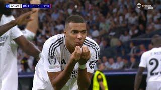 MBAPPE GOAL - REAL MADRID VS STUTTGART - UEFA CHAMPIONS LEAGUE