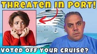 Cruise News: Cruise Passenger Threaten in Alaska