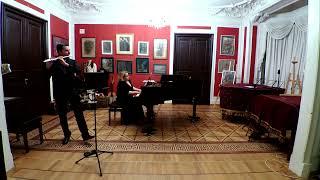 F.Poulenc. Sonate for flute and piano. Victor Khotulev - Elena Lebedeva