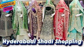 Pure Zardozi Khada Dupatta Sharara Tailcut Bridal Wedding OFFER YS Textiles Hyderabad