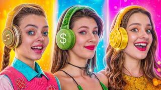 Бедная vs Богатая vs Гига-богатая! Кого Выберет Бедный Краш Школы?!