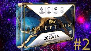 ANOTHER BOX! Opening another 2023/2024 Topps Inception Soccer Hobby Box!