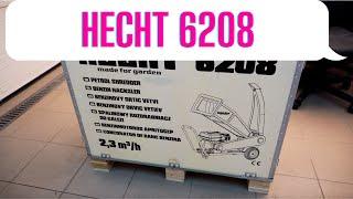 Unboxing, Assembling, And Testing The Hecht 6208 Wood Chipper