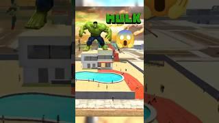 || FRANKLIN'S HOUSE IS TAKEN OVER BY NPCO | WHAT HULK DO #hulk #fouji #stutas #shortvideos