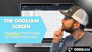 The OddsJam Screen | INSANELY Profitable Betting Strategies