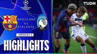 HIGHLIGHTS - Barcelona vs Atalanta | UEFA Champions League 24/25 | TUDN