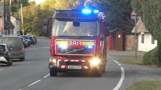 Suffolk Fire & Rescue Service - Clare C/WrT Responding