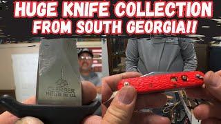 Huge Knife Collection Revealed From South Georgia!