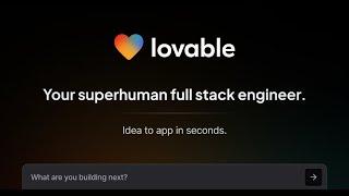 Lovable Tutorial (full)