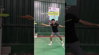 Perfect your net shot  #badminton