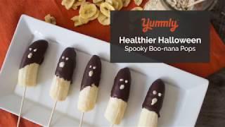 Halloween Treats: Healthy Boo-nana Ghost Pops | Yummly Recipes