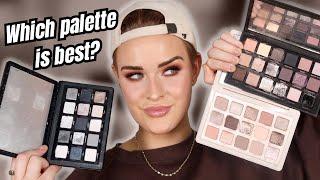 Huda Beauty Pretty Grunge vs. Natasha Denona I Need a Nude & Xenon | Swatches + Palette Reviews