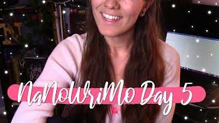 NANOWRIMO 2019 | DAY 5 VLOG