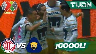 ¡ERROR Y GOL! Chino Huerta NO PERDONA | Toluca 0-1 Pumas | Liga Mx -AP2024 - J11 | TUDN