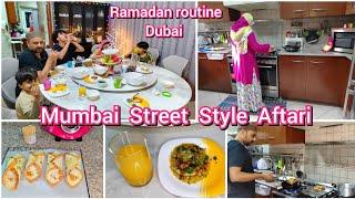 Mumbai Street Style Iftar recipe /Ramadan Morning To Evening Routine With 4 Kids. New Iftar recipes