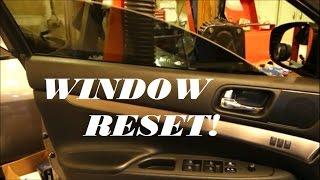 Nissan/Infiniti Power Window Reset