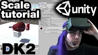 Oculus Rift DK2 + Unity 5 - Scale tutorial