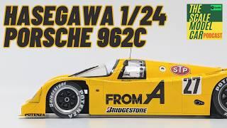 Full Build Hasegawa 1/24 Porsche 962C. Porsche Group Build Hosted By The Scale Model Car Podcast.