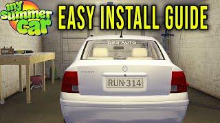 HOW TO DOWNLOAD AND INSTALL VOLKSWAGEN PASSAT B5 - My Summer Car Tips #31