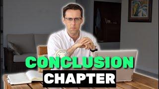 How to write the conclusion chapter for a PhD thesis in 2024 (FULL template)