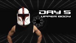 10 Minute Upper Body Bodyweight Training | Star Wars Workout | Day 5 Cadet 2.0