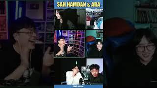 SAH HAMDAN & ARA @deandeankt @Hamdn27 #shorts