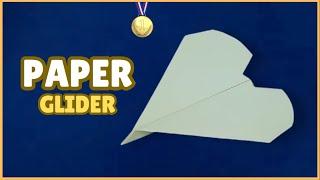 How to Make a Paper Airplane That Flies Forever Step By Step - Glider Paper Airplane Goes Far