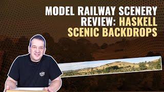 Model Railway Scenery Review: Haskell Scenic Backdrops | #askhearns