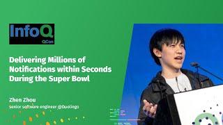 Delivering Millions of Notifications within Seconds During the Super Bowl