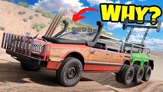 This Might be the WEIRDEST Car Ever in BeamNG Drive Mods!