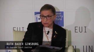 "Notorious RBG": A conversation with US Supreme Court Justice Ruth Bader Ginsburg