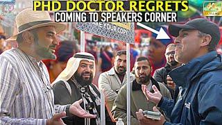 PHD Doctor REGRETS Coming to Speakers Corner | Adnan Rashid Shk Mohammed