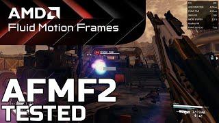 AMD AFMF 2 TESTED - AMD Fluid Motion Frames 2 LATENCY + FPS BENCHMARK