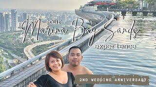 Celebrating our Anniversary at Marina Bay Sands | WalterNei