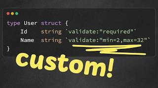 Creating custom struct tags in Golang is awesome!