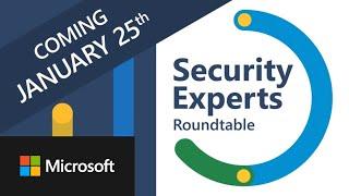 Security Experts Roundtable coming January 25, 2023