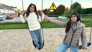 Deema teach Sally Safety Rules to Follow at the Playground