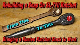 How To Rebuild a Snap On SL-710 Ratchet