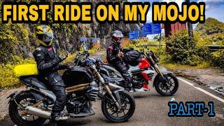 ആദ്യത്തെ RIDE | FIRST RIDE ON MY MOJO | ആദ്യത്തെ എട്ടിൻറെ പണി | TRAVEL VLOG | MALAYALAM | PART-1 |