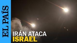 Irán bombardea Israel: un ataque aéreo con cerca de 200 misiles alcanza el centro del país