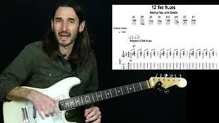 Easy Blues Chords and Rhythm Guitar