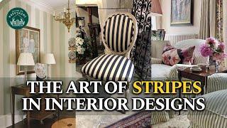 Harnessing Stripes for Interior Harmony: Imbuing Spaces with Order and Rhythm into Your Designs