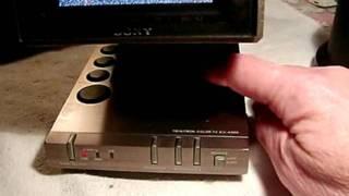 1980 Sony KV-4000 Color TV