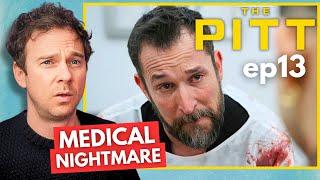 ER Doctor REACTS to THE PITT | Episode 13