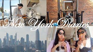 Living in New York | summer in nyc, trying new workouts, what I eat & girls night out staycation