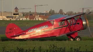 RARE VINTAGE BIPLANE : 1932 WACO UEC , N12467 ,  Ostend Airport